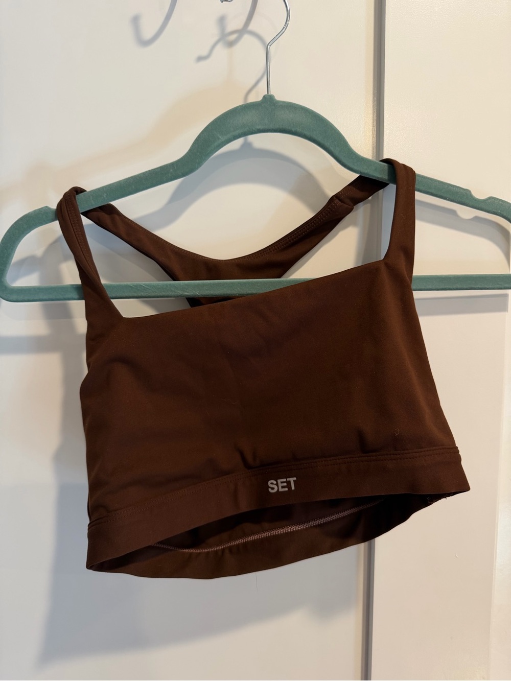 Set active luxform chocolate brown biker short set